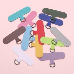 TEMU 12개 랜덤 색상, 범용 분실 방지 튼튼한 탈부착 휴대폰 케이스 참 및 스트랩, 카드 클립, 휴대폰 스트랩 드릴 불필요 크로스바디 넥 스트랩 패드, 휴대폰 참 클립, 탈부착 분실 방지 카드 홀더