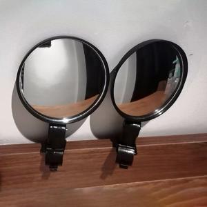 TEMU 2개 자전거 미러 - 360° 회전 가능한 전기 & 산악 자전거 후방 미러, 조절 가능한 마운트, 광각 볼록 거울, 핸들바/호환 가능한 사이드 미러|전기자전거
