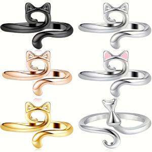 TEMU 메탈 얀으로 뜨개질하기 위해 설계된 조절 가능한 코바늘 손가락 루프 6개 세트입니다. 이 액세서리는 뜨개질 및 코바늘 프로젝트에 완벽하며 4가지 색상으로 제공됩니다. 얀 가이드, 이상적인 동반자 링으로도 사용할 수 있습니다.