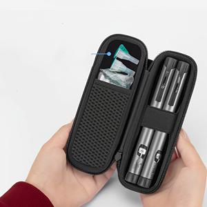 TEMU 1개 낙하 방지 경량 휴대용 인슐린 냉동 케이스 (베개 보관 가방 포함) - EVA 소재, 여행 및 가정용 소형 디자인, 안전 지퍼 잠금, 당뇨병 환자에게 적합, 인슐린 펜 정리함, 여행 필수품, 세련된 디자인