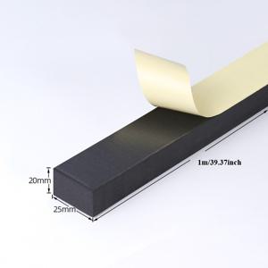 TEMU 두꺼운 20mm 블랙 EVA 폼 테이프, 다양한 사이즈, 자가 접착 폼 씰 스트립, 문과 창문용 방풍 및 단열 테이프, 문과 창문 밀봉, 도어 소음 감소, 욕실 건습 분리 등에 적합, 소음 감소 테이프,욕실 분리,자체 접착 스트립,내구성 있는 폼,열차단,유연한 씰,방음 테이프,접착식 웨더스트립,아파트 생활