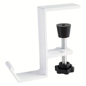 TEMU 1개 조절식 데스크탑 후크, 여성 가방, 백팩, 핸드백 & 지갑용 조절 가능한 암이 있는 클립형 헤드폰 스탠드 – 열쇠, 이어폰 등을 정리하는 데 완벽, 다용도 후크