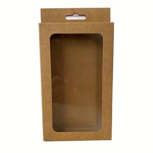 TEMU 20개입-종이 창문 보호 케이스 포장 선물 상자, 직사각형 종이 상자, 6-6.7인치 보호 케이스 등 소품 포장용, 블랙, 브라운, 화이트, 핑크 색상 제공