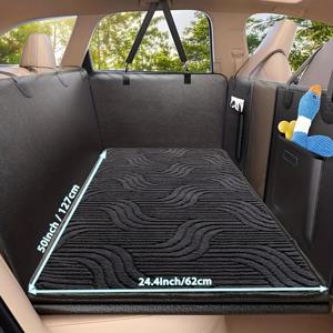 TEMU 1개 차량 미끄럼 방지 애완 동물 매트, 범용 뒷좌석 애완 동물 차량 강아지 시트 쿠션, 먼지 방지 부드럽고 편안한 애완 동물 차량 내부 매트, 차량 내부 매트, 차량 바닥 매트