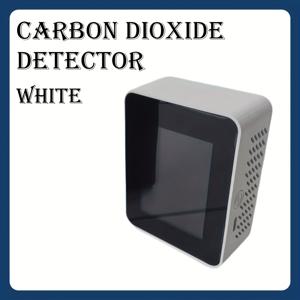 TEMU 대형 LCD 화면, 고정밀도, USB 충전, 배터리 백업, 컴팩트 디자인의 공기질 모니터 - PM2.5, PM10, HCHO, TVOC, CO2 감지기 - 실시간 가스 분석, 가정 및 사무실 실내 공기 모니터링