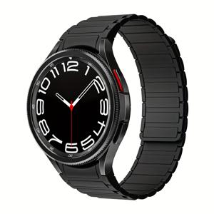 TEMU 삼성 7 6 5 4 40mm 44mm 호환 스포츠 밴드 - 남녀 공용 무봉제 소프트 C 자석 스트랩, 스마트워치 S 7 6 5 4 FE 호환, 용 20mm 손목 밴드