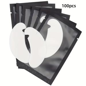 TEMU 100개 속눈썹 연장 패드 (라쉬 리프트용) - 아이 마스크 뷰티 도구 키트, 전기 불필요, 내구성 및 위생적, 속눈썹 강화에 적합, 속눈썹 기술 용품, | 아이 마스크|내구성 좋은 속눈썹 패드, 속눈썹 연장