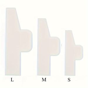 TEMU 3pcs 재봉 지갑 템플릿 세트 - 재사용 가능한 정밀 수공구, 수리, 접기 및 자수 프로젝트용 - 내구성 있는 투명 스티치 액세서리 선물, 공예 애호가에게 완벽한 선택, 고품질 템플릿