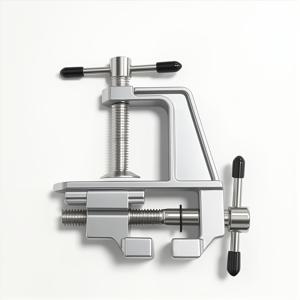 TEMU 1개 다기능 알루미늄 합금 벤치 바이스 | 미니 조절식 데스크탑 클램프 (주얼리, 전자 제품, 수동 공구, 휴대용 작업 클램프, 금속 클램프용), 전기 불필요