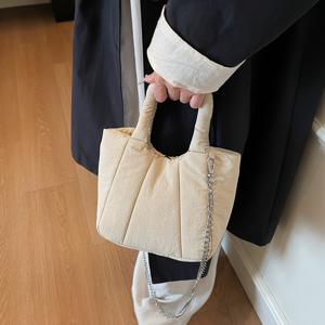 TEMU 여성용 미니 핸드백 - 탈착식 크로스바디/숄더 스트랩, 자석 스냅 미니 토트, 내구성 좋은 섬유 지갑, 여행 및 일상 사용에 적합 - 우아한 미니 파우치, 손세탁 가능 (스트랩 포함)|슬링백|미니크로스백