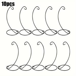 TEMU 5/10개 홈 가든 메탈 보블 오너먼트 팩 레트로 공기 식물 테라리움 랜드스케이프 디스플레이 철제 행잉 스탠드 장식 홀더