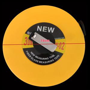 TEMU 1개의 크랭크축 디자인, 양호한 잠금, 다양한 크기, 정밀 눈금이 있는 유리 섬유 측정 테이프로, 장거리 측정에 이상적입니다.|줄자