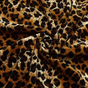 TEMU 1개 62.99x19.68인치(160x50cm) 100% 폴리에스터 DIY 동물 벨벳 프린트 니트 원단 프리컷 - 손세탁 전용, 가볍고 부드러운 질감의 테이블보, 태피스트리, 가방 커버 및 베개용