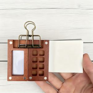 TEMU 8구/15구 수제 목재 수채화 팔레트 - 야외 스케치용 휴대용 색상 박스 | 컴팩트 디자인 | 휴대용 공예 상자 | 수채화 예술 창작에 완벽, 야외 스케치 및 DIY 페인팅 도구 세트에 이상적 | 재충전 가능 (브러시, 색소, 종이 제외)