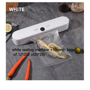 TEMU 원버튼 밀봉 및 흡입 버튼이 있는 자동 USB 전동 진공 포장기 - 신선한 음식, 간식을 위한 컴팩트 식품 보존기, 주방 필수품 - 추석과 새해 선물로 이상적인 진공 밀봉 기계