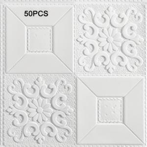 TEMU 50개 3D 자체 접착 벽지 천장 타일 - 13, 78
