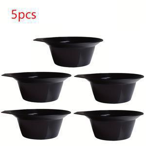 TEMU 5개입 전문가용 살롱 품질 헤어 염색 혼합 볼 - 전문 스타일리스트를 위한 고성능, 내구성 좋은 염색 도구, 스타일리스트용, 헤어 컬러 혼합 볼, 스타일리스트용 헤어 컬러 혼합 볼