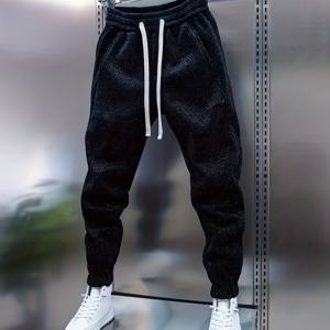 TEMU 남성용 가을 겨울 아웃도어 레저 스포츠 팬츠, 남성을 위한 이상적인 선물 선택, 크리스마스 선물|스포츠