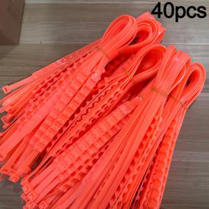 TEMU 40개 재사용 가능한 미끄럼 방지 체인 - 튼튼한 플라스틱, ATV, 자동차, 트럭 및 SUV에 적합 - 필수 비상 운전 안전 액세서리, 겨울 운전 보조 장치, 차량 소유자, 견고한 구조, 고품질 소재, 컴팩트한 디자인, 차량 액세서리