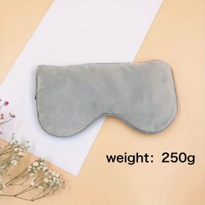 TEMU 잠을 잘 수 있는 1개의 라벤더 중력 수면 마스크, 라벤더 및 아마씨 혼합 눈 마스크, 재사용 가능한 눈 마스크