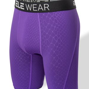 TEMU 남성용 플러스 사이즈 롱 레그 박서 브리프 쇼츠, 통기성 좋고 편안한 수분 흡수 빠른 건조 신축성 있는 박서 쇼츠, 러닝을 위한 스포츠 피트니스 트렁크, 남성용 속옷