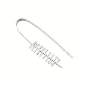 TEMU 1개 대용량 세탁기 청소 브러시, 드럼 세탁기용, 린트 제거기, PP & 나일론 브러시, 유연한 드럼 실린더 청소 도구, 세탁기 유지보수용