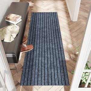 TEMU 1pc 세탁 가능한 주방 매트, 미끄럼 방지 복도 러닝 웨이 매트, 복도 러닝 웨이 매트, 주방 긴 스트립 매트, 실내/실외 미끄럼 방지 매트 바닥 매트, 기계 세탁 가능, 청소하기 쉽습니다, 미끄럼 방지 고무 뒷면, 복도, 침대 옆, 거실, 기숙사, 주방, 파티오, 세탁실, 가정 장식 매트, 크리스마스 장식에 적합합니다