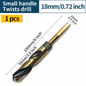 TEMU Weiligu 대형 스파이럴 드릴 비트 조합 12-19mm HSS 고속 강철 재질 개별 포장 금속, 목재, 플라스틱 및 기타 항목에 적합한 12-30mm 구멍 드릴링