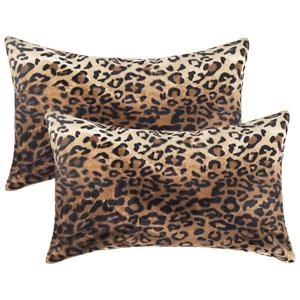 TEMU 2팩 현대적인 프린트 로머 베개 커버, 부드러운 플러시 모피, 폴리에스터 100%, 기계 세탁 가능, 지퍼 잠금, 짠, 홈 코치 소파 장식용 - 단일 면, 베개 코어 없음