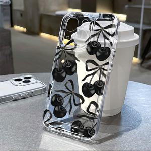 TEMU 폰 케이스: 아이폰 16/15/14/13/12/11/XS Max/11 Pro Max/13 Pro/14 Pro/15 Pro/16 Pro/16 Pro Max/15 Pro Max/14 Pro Max/13 Pro Max/XS Max/XR/XS/7 Plus/6 Plus/7/8/6용 크리에이티브 패션 신제품 투명 보호 케이스 - 심플 풀바디 스타일