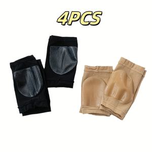 TEMU 4개 세트 소프트 젤 힐 쿠션 - 미끄럼 방지 쿠션 지원, 러닝, 워킹, 스탠딩용 - 발 관리, 발뒤꿈치, 발레 - 자세 교정 및 부상 완화 - 쉬운 착용 및 제거, 편안한 신발, 유연한 재질, 라이프스타일, 통기성 소재, 피트니스 애호가용|운동화|런닝화|러닝화