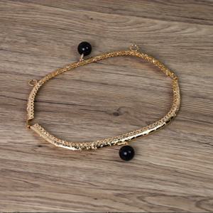 TEMU 1pc 20cm 황금 반원형 인장 합금 프레임, 진주와 블랙 비즈 액세서리, DIY 핸드백 및 지갑용, 지갑 하드웨어 구성 요소| 우아한 액세서리| 합금 구조, DIY 지갑 만들기