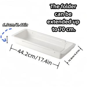 TEMU 아래복, 옷장 및 책상 보관함을 위한 새로운 계층 드로어 정리함, 문구, 화장품, 주방 도구에 적합, 휴대용 디자인, 플라스틱 사무실 쓰레기 드로어 정리함, 화장대 메이크업 드로어 보관 트레이