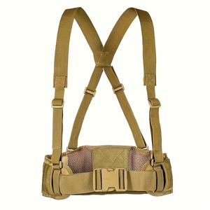 TEMU 탈착 가능한 스트랩 및 퀵 릴리즈 버클이 있는 3-in-1 전술 허리 팩 - 사냥, 낚시, 출퇴근용 다중 수납공간 내구성 옥스포드 원단 - 블랙, 사냥 액세서리