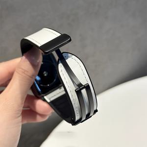 TEMU 삼성 6 5 4 3 45mm 워치 4 6 클래식 42mm 46mm, 화웨이 GT4 3 2 3pro GT2pro 밴드, 가죽, 샤오미 워치 2 프로 S4 S3 S2 S1 프로용 20mm 22mm 스트랩