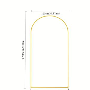 TEMU 메탈 아치 웨딩 배경 정원 트렐리스, 웨딩 생일 축제 장식용 아치, 5가지 사이즈 선택 가능