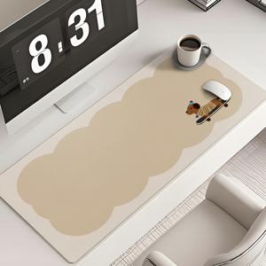 TEMU 부드러운 플라스틱, 컴퓨터 세팅, 학습 필수품, 매끄러운 표면, 디자인, 내구성 있는 플라스틱, 고품질 마트, 보호 패드, 리모컨 전문가용, 창의적인 작업 공간|컴퓨터책상