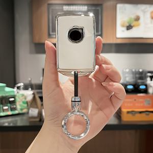 TEMU 볼보 S60 S90 XC40 XC60 XC90 V60 V90 C40 폴스타 1 폴스타 2 보호자 Fob 액세서리용 TPU 자동차 원격 키 케이스 커버 셸