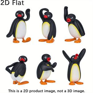 TEMU 1pc 11.8x11.8inch 핑구 페인팅 키트 DIY, 손으로 만든 창의적인 프로덕션으로 완벽한 선물로 적합한 사람들을 위한 집 벽 장식 아트.