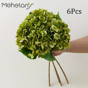 TEMU 6개입 핑크 대형 리얼리스틱 인조 수국, 18.5인치 완전 시뮬레이션 플라워, 부케, 테이블 센터피스, 실내 홈 데코, 야외 웨딩 테이블 장식, 오피스, 팜하우스 스타일, 어머니날 발렌타인데이 선물