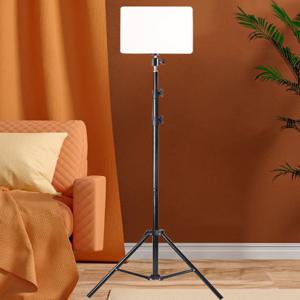 TEMU 10인치 스퀘어 링라이트 + 63인치 휴대폰 스탠드, 3가지 색상 모드, 조절 가능한 삼각대 (라이브 스트리밍, 셀카, 메이크업, 영상 촬영용)