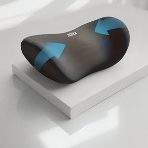 TEMU 수면 및 누워 있는 자세를 위한 요추 베개 - 인체공학적 등 지지 쿠션, 통기성 커버, 세탁 가능, 침대·소파·바닥 다용도, 편안한 눕기 보조, 부드러운 쿠션감, 옆으로 자는 사람을 위한 지원