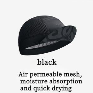 TEMU 남녀공용 퀵드라이 자전거 헬멧 바이저 캡 - 스트레치 핏 올시즌 통기성 자전거 모자, 조절 가능한 스트랩, 다색상 옵션 (화이트/핑크/블루/그린/블랙) 로드, 마운틴, 아웃도어 스포츠용 - 경량 자외선 차단|자전거헬멧