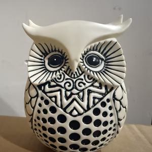 TEMU 1개 모던 레진 올 장식 - 블랙 & 화이트 기하학 패턴 실내/실외 홈 데코, 거실, TV 스탠드, 책상, 현관용 액센트, 전기 불필요, 올 홈 오너먼트, 현대적 공예, 디테일한 패턴 디자인, 크리스마스와 추수감사절에 완벽