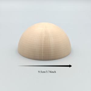 TEMU 세라믹 미술 도구: 반구 및 반원 몰드 세트 - 도자기 학교 교육을 위해 볼과 바구니를 만들기 위한 무료 액세서리 포함.