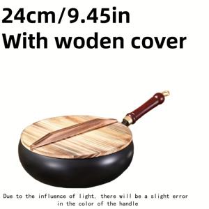 TEMU 1개 두꺼운 내구성 주철 프라이팬 (뚜껑 포함) - 균일한 열 분배 및 보존, 논스틱 표면, 모든 스토브/오븐 호환 - 튀김, 베이킹, 브레이징, 로스팅에 이상적 - 세척 쉬움 & 오래가는 제품 - 홈쿡과 프로 셰프를 위한 현대적인 주방 필수품, 스타일리시 조리기구, 요리 애호가를 위한 롱라스팅 쿠크웨어