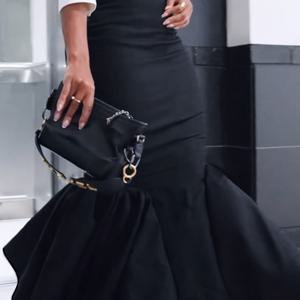 TEMU 여성용 우아한 포멀 & 데일리 스커트 - 매력적인 핏, 시크한 오피스부터 파티까지, 가을/겨울 옷장 필수템, 간편한 관리 원단, 업무 및 사회 행사, 오피스 파티 이브닝룩, 여성용 우아한 스커트