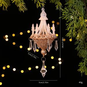 TEMU 사슴, 포도, 별, 크리스마스 트리와 함께 있는 크리스마스 PC 장식품. 크리스마스 트리 장식에 완벽하며 크리스마스 파티 장식에 적합하며 훌륭한 선물 선택입니다.