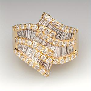 TEMU 우아한 빈티지 스타일 골드톤 약혼 반지, 반짝이는 큐빅 지르코니아 - 결혼식, 기념일 및 특별한 날에 완벽, 웨딩 쥬얼리|우아한 반지 디자인|합성 보석 반지