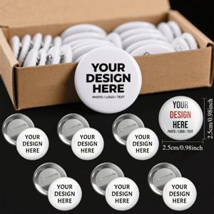 TEMU 30개 맞춤형 사진/로고/텍스트 개인화 금속 버튼 & 배지 - 한국 한옥 디자인, 일본 파고다 또는 원하는 이미지 - 내구성 있는 봉제 프로모션 브랜딩, 공예, 이벤트용 - 맞춤형 장식 버튼, 프로모션 액세서리, 브랜딩, 공예용 - 대량 맞춤 배지 (사진/로고/텍스트 추가) - 프로모션 이벤트 및 개인화 선물에 이상적